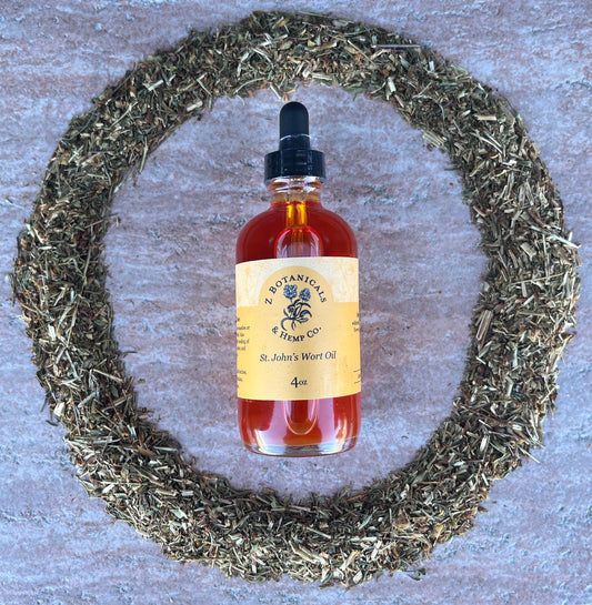 St. Johns' Wort Oil, 4oz