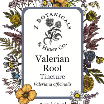 Valerian Root Tincture, 2oz